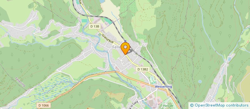 localisation de l'entreprise SCI WENDAQUE  FELLERING