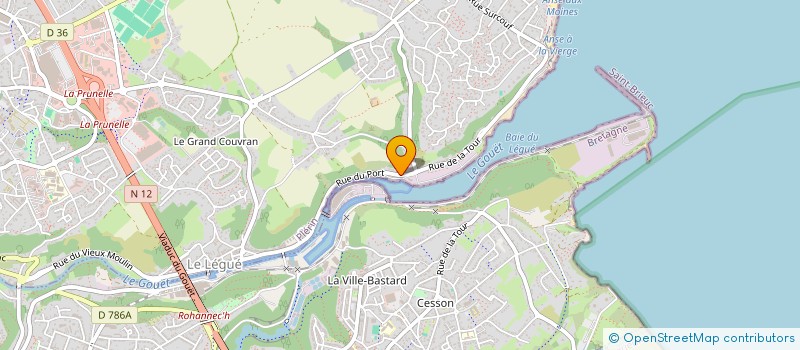 localisation de l'entreprise SCI WENDE  PLERIN