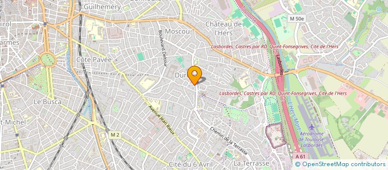 localisation de l'entreprise SCI WENGE 31 à TOULOUSE