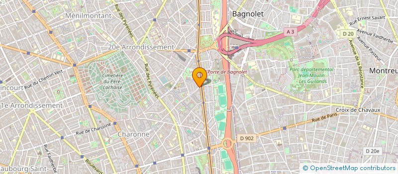 localisation de l'entreprise SCI WENRONG  PARIS