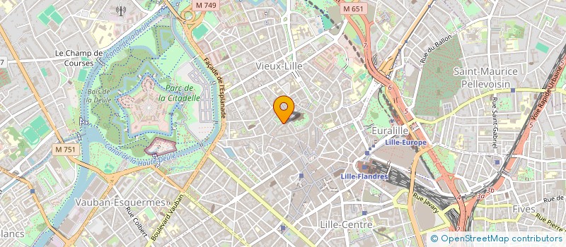 localisation de l'entreprise SCI WEPPESSHOWROOM à LILLE