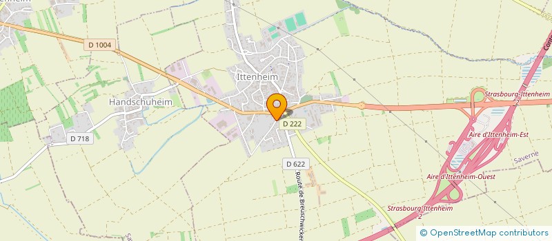 localisation de l'entreprise SCI WERCOL  ITTENHEIM