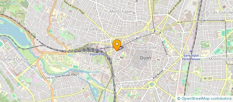 localisation de l'entreprise SCI WERMON à DIJON