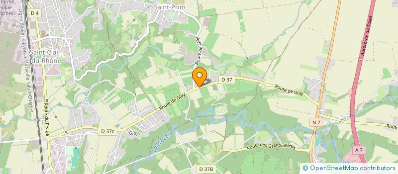 localisation de l'entreprise SCI WERNER  SAINT-PRIM