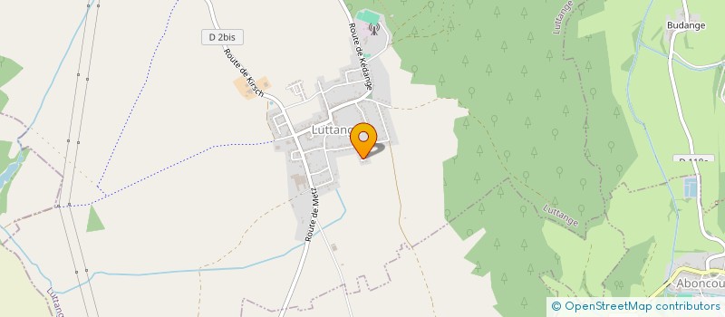 localisation de l'entreprise SCI WERQUIN  LUTTANGE