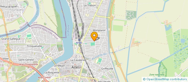 localisation de l'entreprise SCI WERRICO à ARLES