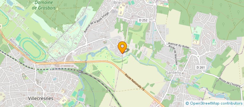 localisation de l'entreprise SCI WEST BABYLON  MAROLLES-EN-BRIE