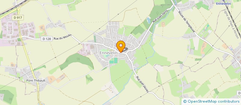 localisation de l'entreprise SCI WESTEEL à ENNEVELIN