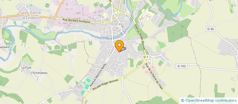 localisation de l'entreprise SCI WESTWOOD  ARCACHON