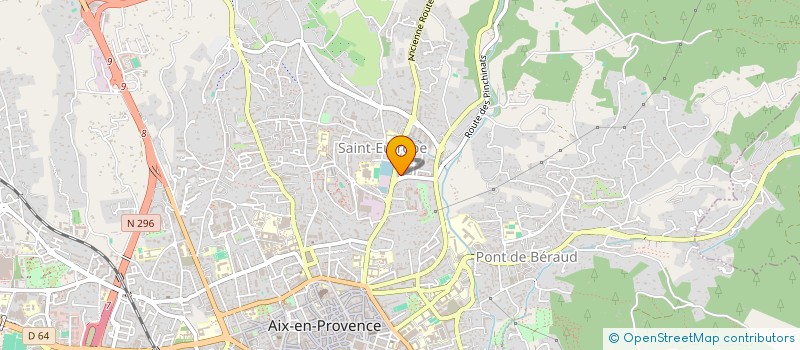 localisation de l'entreprise SCI WF à AIX-EN-PROVENCE