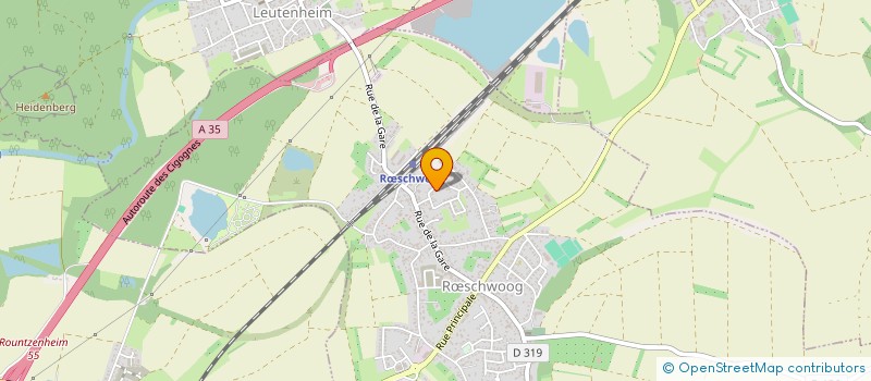 localisation de l'entreprise SCI WFH  RSCHWOOG