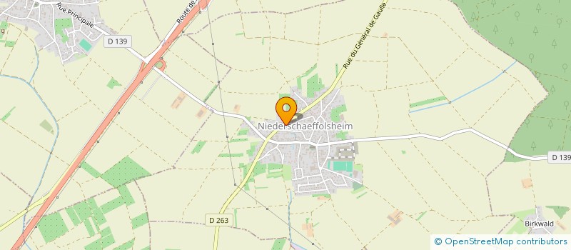 localisation de l'entreprise SCI WFL  NIEDERSCHAEFFOLSHEIM
