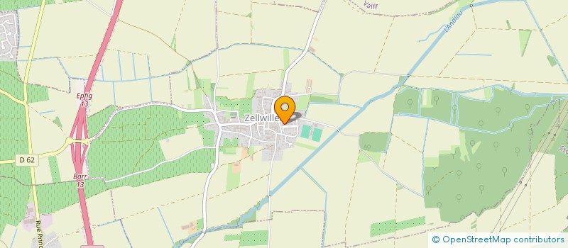 localisation de l'entreprise SCI WGP  ZELLWILLER