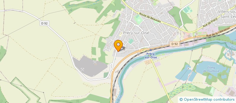 localisation de l'entreprise SCI WHAT HO  PRECY-SUR-OISE