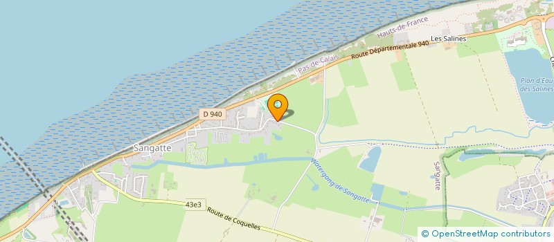 localisation de l'entreprise SCI WHEATLEY IMMOBILIER  SANGATTE