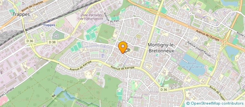 localisation de l'entreprise SCI WHEM  MONTIGNY-LE-BRETONNEUX