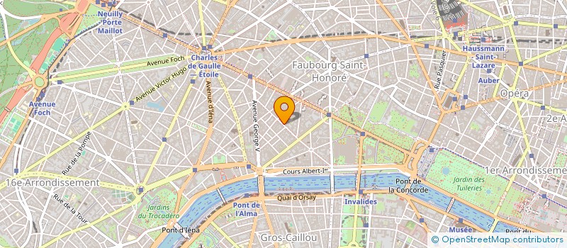 localisation de l'entreprise SCI WHITE OCEAN  PARIS