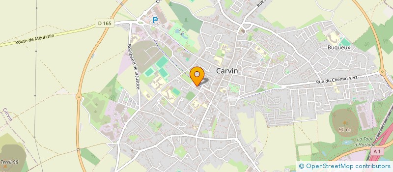 localisation de l'entreprise SCI WHITEWOOD  CARVIN