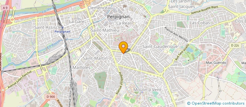 localisation de l'entreprise SCI WHRN3 à PERPIGNAN
