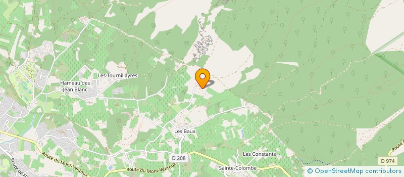 localisation de l'entreprise SCI WHY NOT  BEDOIN