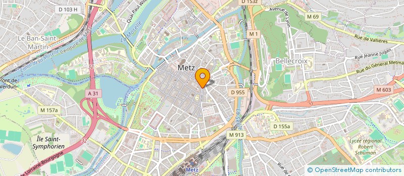 localisation de l'entreprise SCI WIAL  METZ