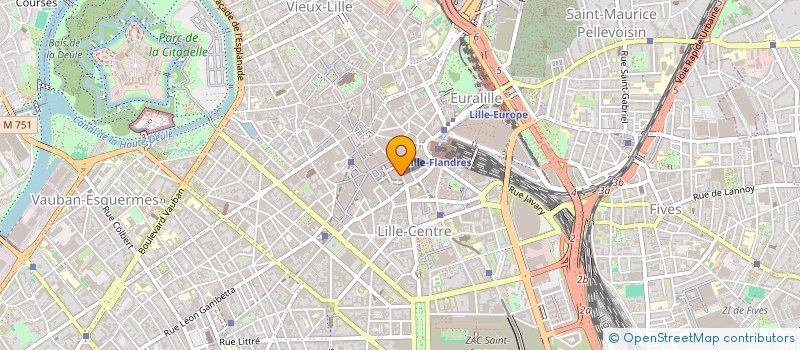 localisation de l'entreprise SCI WIE à LILLE