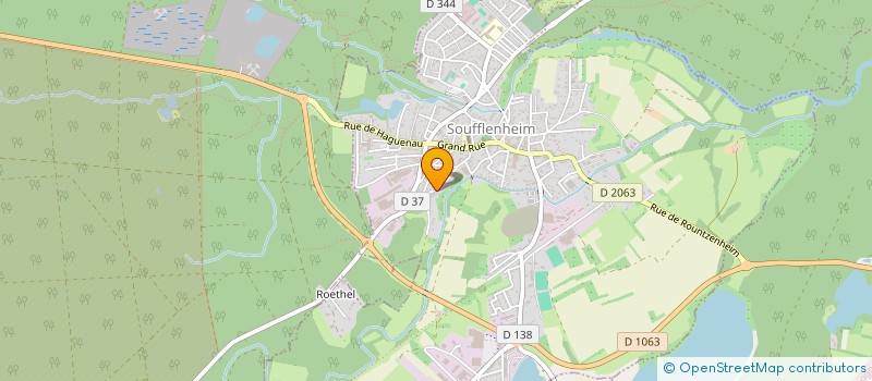 localisation de l'entreprise SCI WIEDALCO  SOUFFLENHEIM