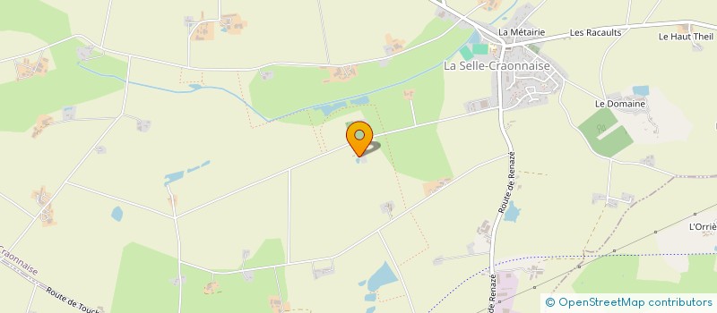 localisation de l'entreprise SCI WIEDEMANN DENEUX  SAINT-SATURNIN-DU-LIMET