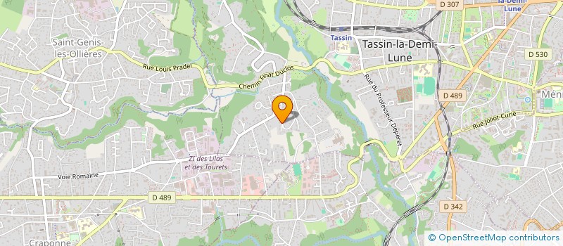 localisation de l'entreprise SCI WIEDERVEREINIGUNG  TASSIN-LA-DEMI-LUNE
