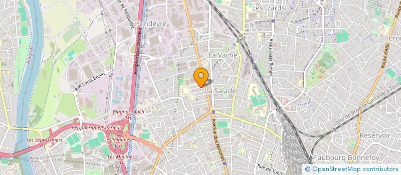localisation de l'entreprise SCI WIEN à TOULOUSE