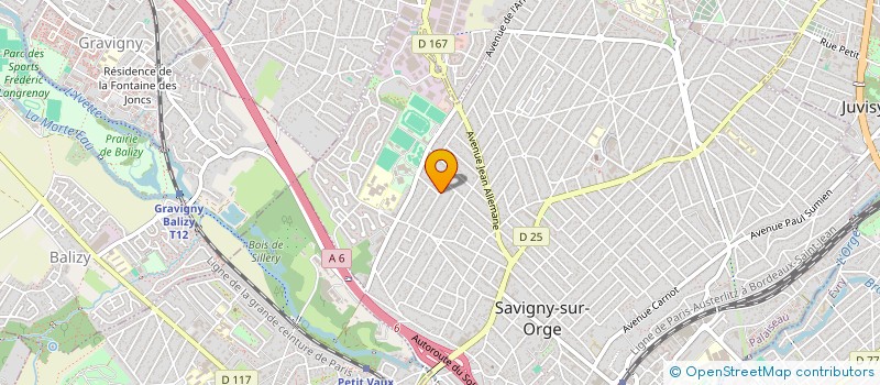 localisation de l'entreprise SCI WIH  SAVIGNY-SUR-ORGE