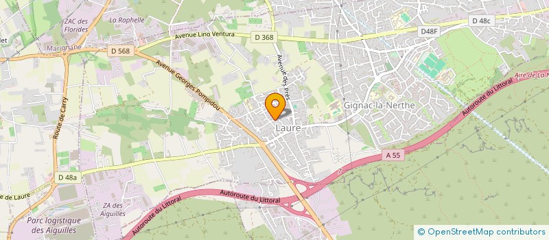 localisation de l'entreprise SCI WILCO à GIGNAC-LA-NERTHE