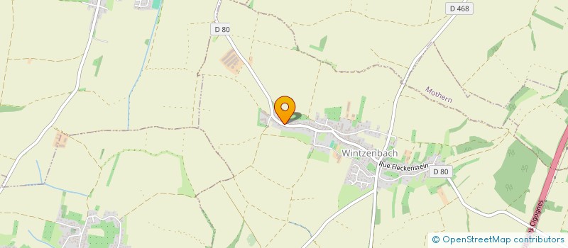 localisation de l'entreprise SCI WILCO  WINTZENBACH