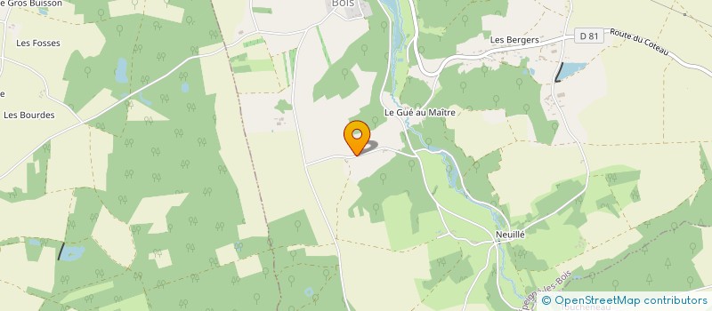 localisation de l'entreprise SCI WILD  EPEIGNE-LES-BOIS