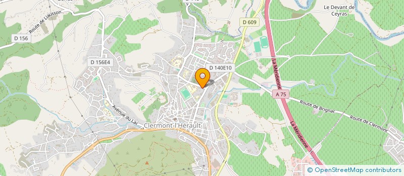 localisation de l'entreprise SCI WILD-VIL  CLERMONT-L'HERAULT