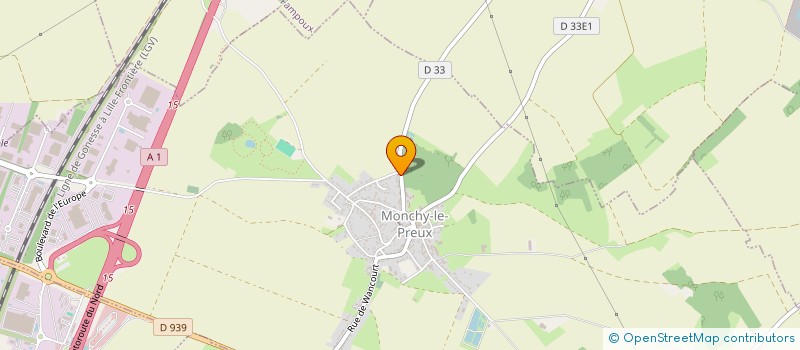 localisation de l'entreprise SCI WILDAN  MONCHY-LE-PREUX