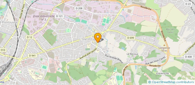 localisation de l'entreprise SCI WILDYS  L'ISLE-D'ESPAGNAC