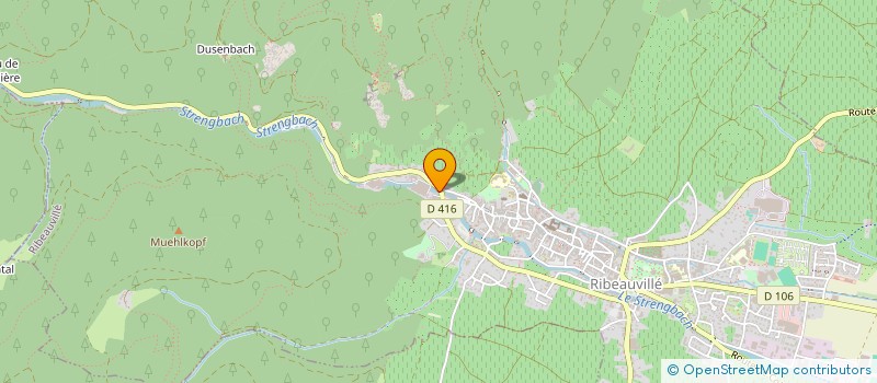 localisation de l'entreprise SCI WILHELM MUNIER  RIBEAUVILLE