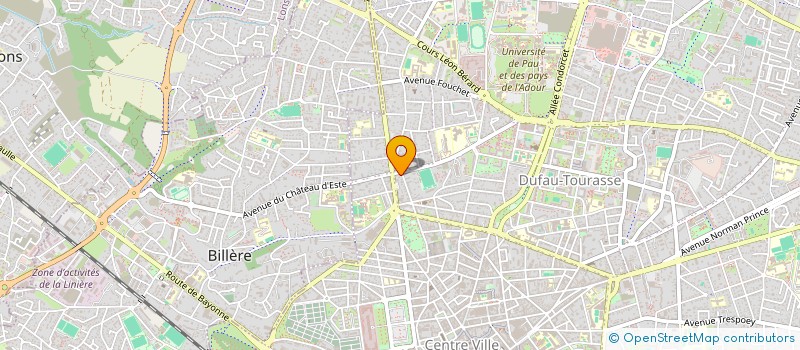 localisation de l'entreprise SCI WILHELMINE à PAU