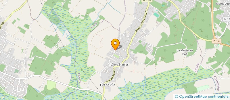 localisation de l'entreprise SCI WILLAU  ETAULES