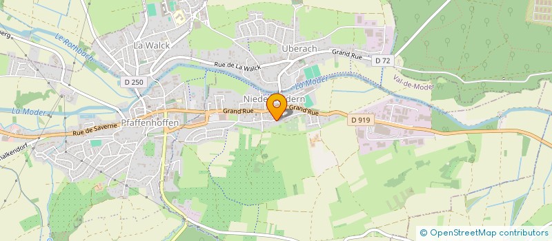 localisation de l'entreprise SCI WILLAUCEL  NIEDERMODERN