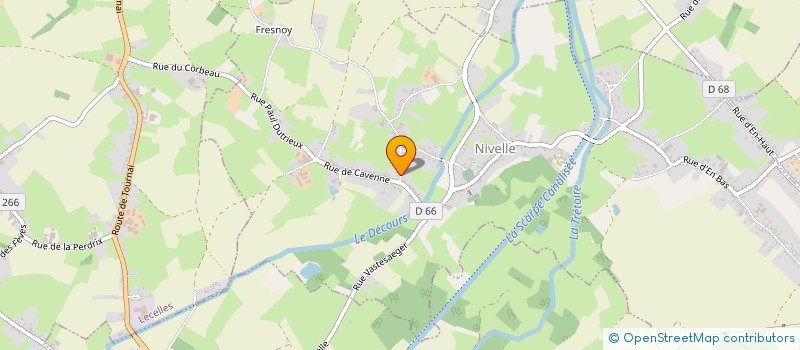 localisation de l'entreprise SCI WILLAY  NIVELLE