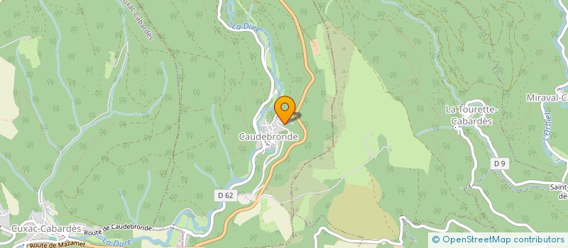 localisation de l'entreprise SCI WILLIAM  CAUDEBRONDE