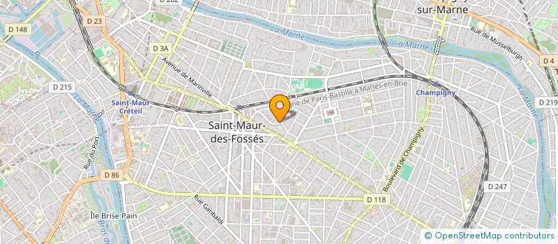 localisation de l'entreprise SCI WILLIAM à SAINT-MAUR-DES-FOSSES