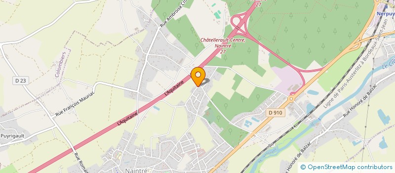 localisation de l'entreprise SCI WILLIAM & CO  NAINTRE