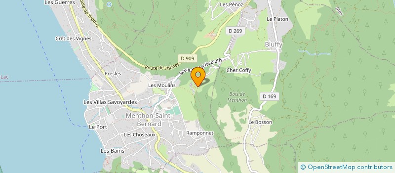 localisation de l'entreprise SCI WILLY  BLUFFY