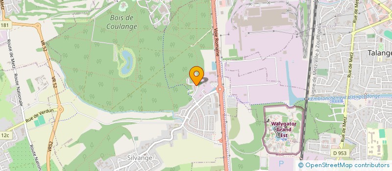 localisation de l'entreprise SCI WILLY  MARANGE-SILVANGE