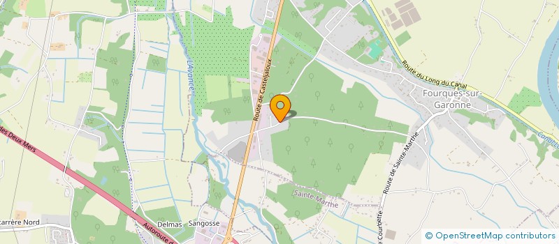 localisation de l'entreprise SCI WILLY INDUSTRIE  FOURQUES-SUR-GARONNE