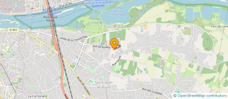 localisation de l'entreprise SCI WILMAT  SAINT-JEAN-LE-BLANC