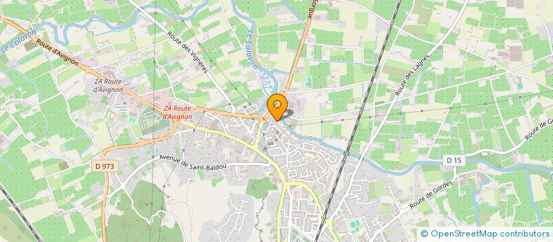 localisation de l'entreprise SCI WILOPH  CAVAILLON